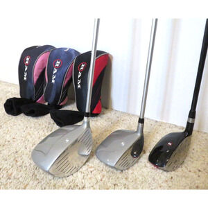 RAM Cubik Drivers 1 / 3 / 3-Hybrid Ladies & Mid Firm Flex High Launch + 3 Covers